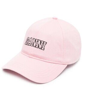 Ganni Pink Baseball Hat